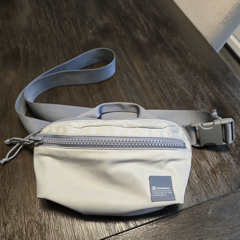 Lululemon Athletica Gray Belt Bag